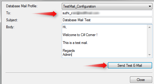 Database Mail Configuration in SQL Server 2008