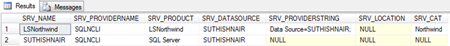 Linked Servers in SQL Server 2008