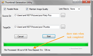 Asynchronous Tasks and Synchronization on UI TPL .Net 4.0