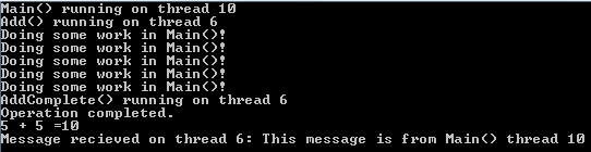 argument of BeginInvoke in C#