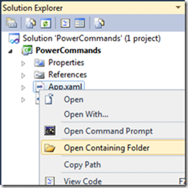 PowerCommands Tool on VisualStudio 2010