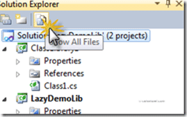 Show All Files (Batch command to all files/Projects)