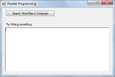 The Task Parallel Library API
