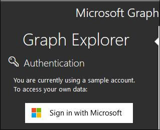 Microsoft Graph Explorer