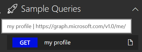 Microsoft Graph Explorer