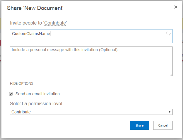 assigning permission