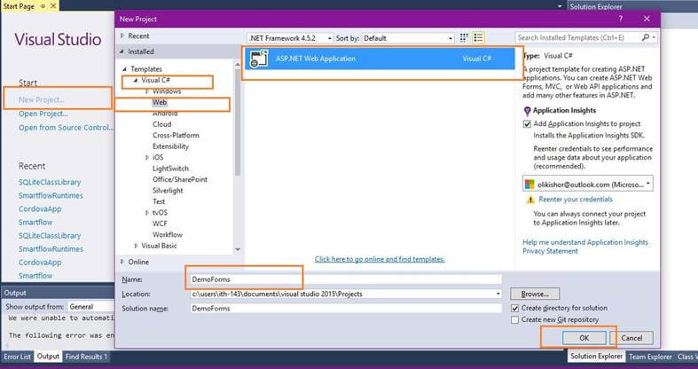 ASP.NET Web Application