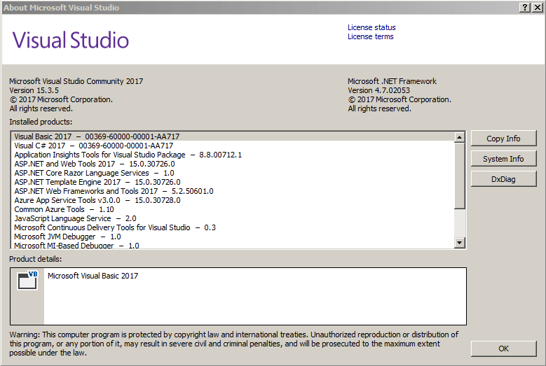  Microsoft Visual Studio 