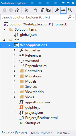 New Folder Structure