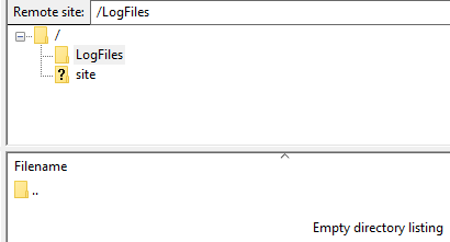 Log Files Folder: