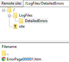 Detailed Errors