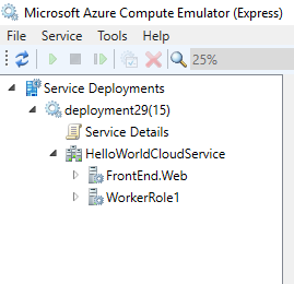 Show Compute Emulator UI
