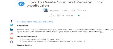 xamarin