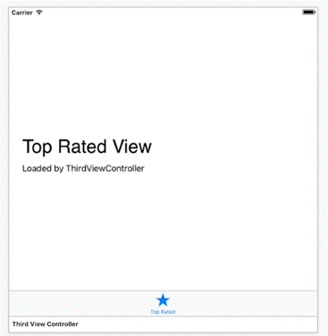 Tabbed Application in Xamarin IOS application