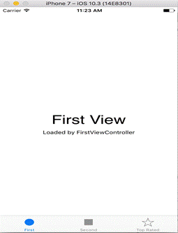 Tabbed Application in Xamarin IOS application