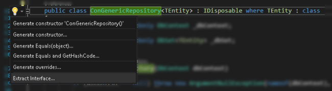 Entity Framework Generic Repository 