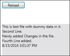 Content of Text File