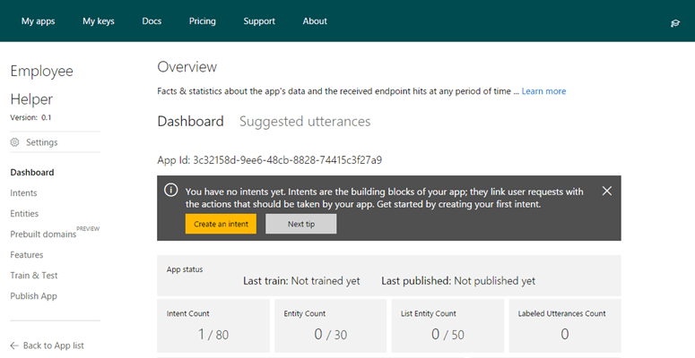 Microsoft bot framework
