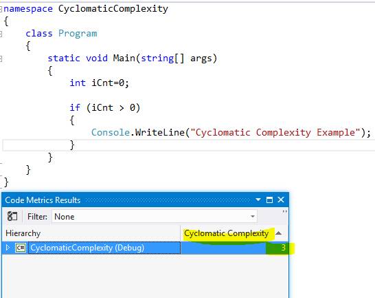 Cyclomatic Complexity