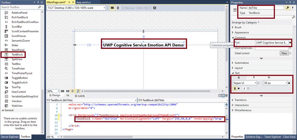 UWPCoginitiveEmotion