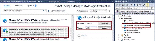 UWPCoginitiveEmotion