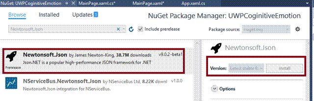 UWPCoginitiveEmotion