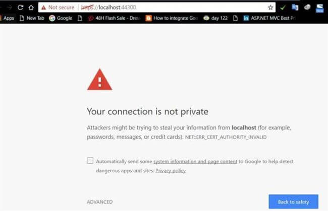 Configure Facebook as External Login Provider in ASP.NET Core