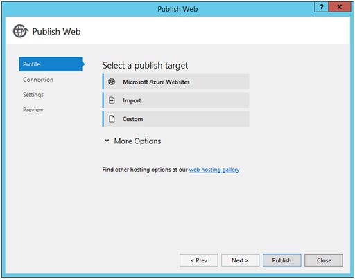 Microsoft Azure Websites