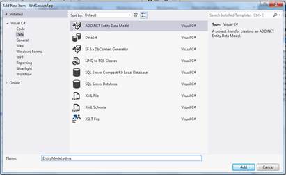 Entity Framework Model