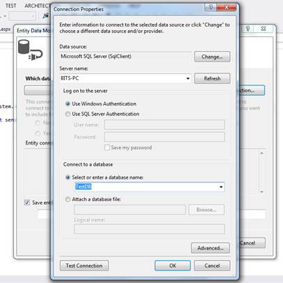 Entity Framework Model