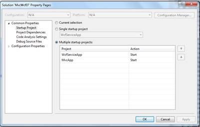 Multiple Startup Project 
