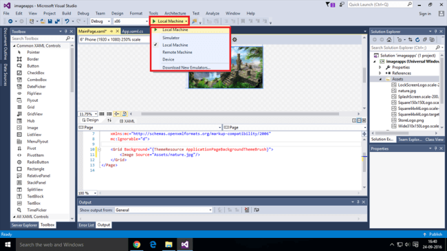 Univesal Windows Platform 