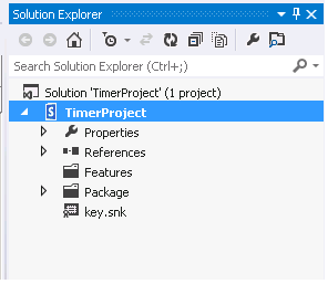 Solution Explorer