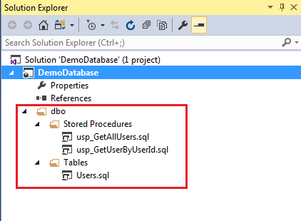 SQL Server Database Project