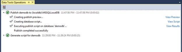 SQL Server Database Project