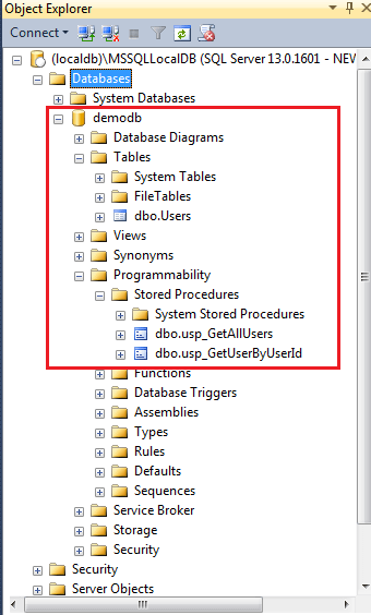SQL Server Database Project