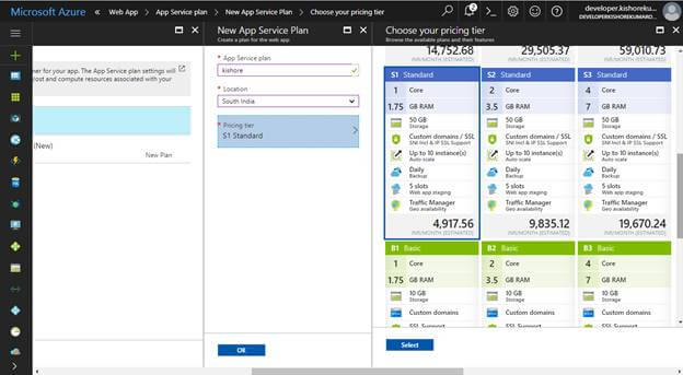 Azure webApps