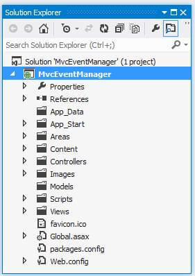 Project View after adding