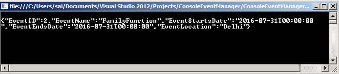 Get All Events Records by ID