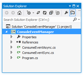  Project View after adding