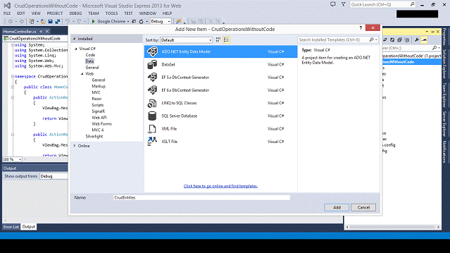 ADO .NET Entity Data Model
