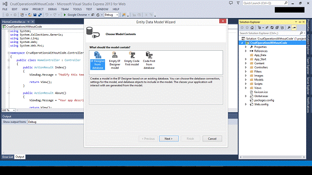 EF Designer from Database