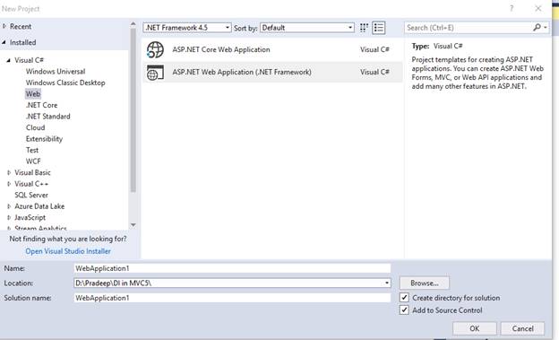 Dependency Injection In ASP.NET