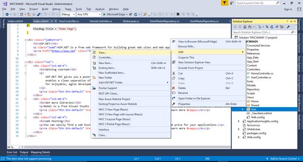 Dependency Injection In ASP.NET