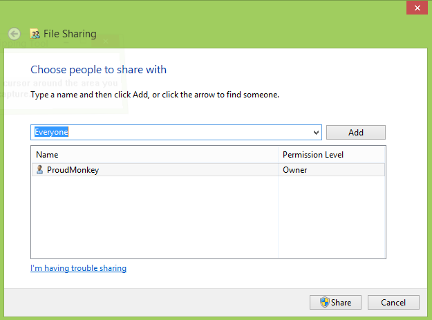 File Sharing