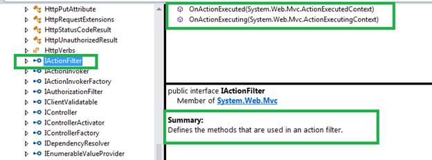 IActionFilter 