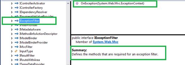 IExceptionFilter 