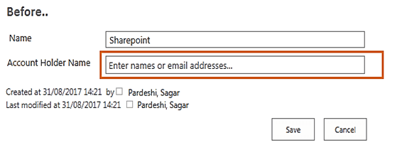 SharePoint People Picker