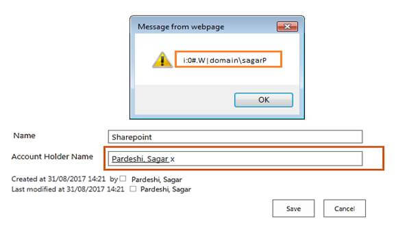 SharePoint People Picker