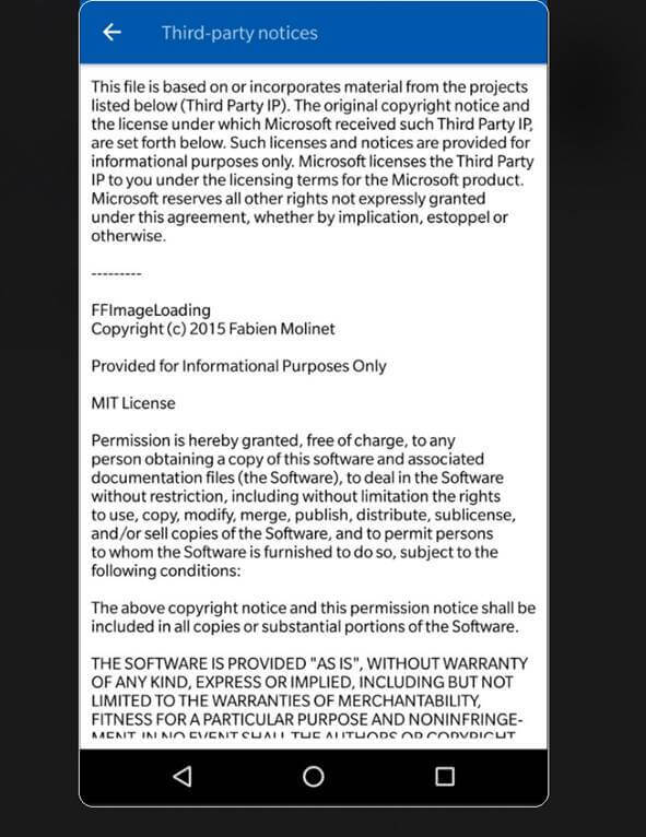 Microsoft Azure Mobile App